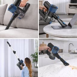 MYBOT E6 Advanced - Steelstofzuiger met Dweilfunctie - 250W - 20Kpa - 3 Zuigniveaus - Vacuum Cleaner - Steelstofzuiger Draadloos - Zonder Zak - Op Accu — thumbnail 9