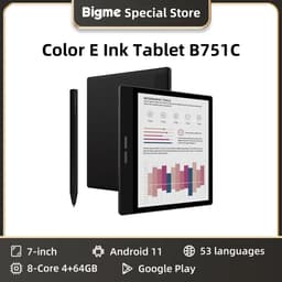 Pimstor - B751C - kleuren e‑ink / ereader – inc. stylus & case - jouw compacte alles-in-één lees- en notitiepartner! — thumbnail 7