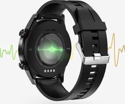 Belesy® Contact - Smartwatch Dames – Smartwatch Heren - Horloge – Stappenteller - Bloeddruk - 1.3 inch - Kleurenscherm - Full Touch - Bluetooth Bellen - Zilver - Staal - Moederdag — thumbnail 15