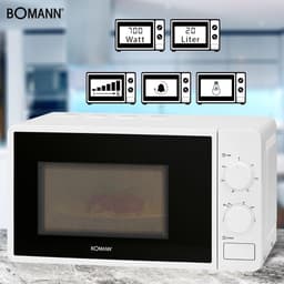 Bomann MW6014CB Magnetron 20L Wit — thumbnail 4
