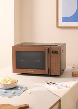 Magnetron met Grillfunctie en Ovenfunctie - 23L Inhoud - 10 Programma's - Groen — thumbnail 3
