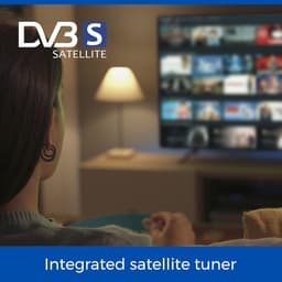 22 inch Full HD LED Televisie Frameloos met Triple Tuner (DVB-T2/S2/C) - Ideaal voor Kleine Ruimtes — thumbnail 2