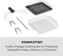 Luchtverwarming Frituurpan 14 L, 1700W, 16 Programma's, Digitale Display, Thermostaat 50-220°C, Timer, Gezond Koken — thumbnail 5