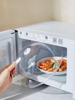 Magnetron Spatbeschermer Inklapbaar en Transparant met Ventilatieopeningen — thumbnail 6