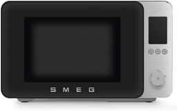 SMEG MOC02BLMEU - Combi-magnetron met grill - Airfry - 25 programma's - Soft-close - 2100W - Inverter technologie - 27L - Mat Zwart — thumbnail 1