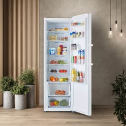 Inventum KK1850W energiezuinige koelkast 185 cm hoog - 362 liter - Kastmodel - Zonder vriesvak - Superkoelen - Energielabel C - Vrijstaand - Wit — thumbnail 3