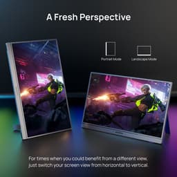 Arzopa Z3FC - Ultradun 2.5K Draagbare Monitor 16 inch – 180hz Gaming - Reisbundel met Beschermhoes – USB-C & Mini HDMI – Ingebouwde Kickstand – Voor Laptop, Mac & Smartphone & Switch — thumbnail 16