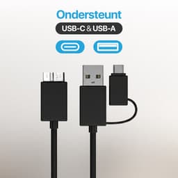 Cor.Speed Externe Harde Schijf 1 TB met USB C - Harde Schijf Extern - HDD — thumbnail 3
