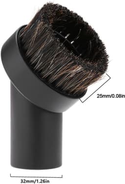 Stofzuigerborstel paardenhaar borstel - vloer stofreiniger accessoires 32 mm - Compatibel met accessoires voor industriële - Midea en Philips stofzuigers — thumbnail 7