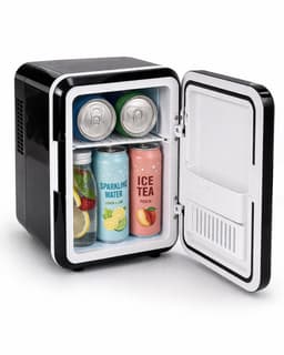 Reiskoelkast - Campingkoelkast - 4L - Zwart - Compact - Bar koelkastje — thumbnail 4