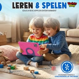 Kindertablet 10 inch – Android 15 – 64GB – Inclusief Hoes – Ouderlijk Toezicht – Kids Tablet – Tablet Kinderen – WiFi — thumbnail 7