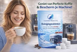 70 Reinigings tabletten Koffiemachine – 2g Universele Onderhoudstabletten voor Espresso & Volautomatische Koffiemachines – Geschikt voor Siemens, Jura, Bosch, Nespresso, Philips, Krups — thumbnail 3