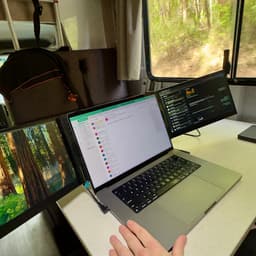 Blerron Flex Pro - 15.3 Inch - Portable Monitoren - 1 Kabel - Slechts 1.3 KG - Draagbare Monitor - Portable Monitor - Beeldscherm - 1920x1200 FHD — thumbnail 8