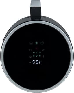 Aura® Mini airfryer - Airfryer - Airfryer klein - Zwart - 28cm x 22cm x 29cm — thumbnail 9