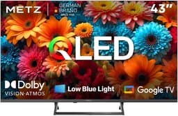 METZ 43MQF7500Z QLED TV 43 inch – 4K UHD – Smart Google TV – HDR10 – Dolby Audio – WiFi – Triple Tuner — thumbnail 1