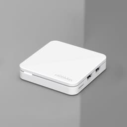 Smart TV Box - Mediabox Android - Streaming Content - Wifi 6 Connectiviteit - 9x9x2 cm - Zwart — thumbnail 5