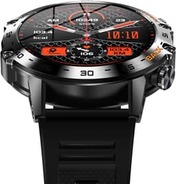 WizBay Premium Select® Sport Smartwatch - 1,39 Inch IPS Scherm - Bluetooth Bellen - Hartslag Bloeddruk Zuurstof - 100+ Sportstanden - 400mAh - Zwart — thumbnail 5