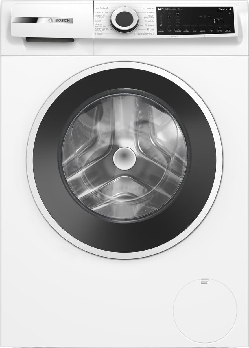 Bosch WGJ23405NL - Serie 6 - Wasmachine - 8 kg - 1400 rpm - Iron Assist: vermindert kreukels tot 50% - Home Connect - Energieklasse A — afbeelding 1