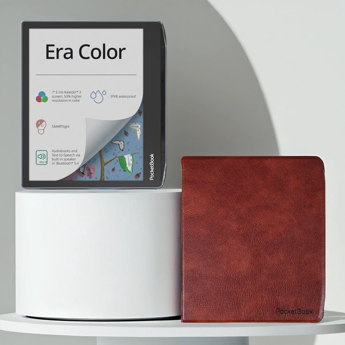 PocketBook Era Color + Bruin Hoesje - Shell Cover - Voordeelbundel — afbeelding 1