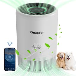 LeeuwenChoice® Slimme Luchtreiniger - Bediening Via App - Hepa Luchtreiniger - Luchtbevochtiger - Woonkamer, Slaapkamer — thumbnail 3