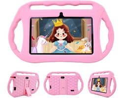 VH Supplies® Kindertablet - Peutertablet - Tablet voor Kinderen - 32GB - 7 inch - Roze