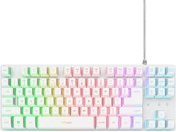 Trust GXT 833W Thado - Gaming Keyboard - TKL (tenkeyless) - Verlichting - PC/PS5 - Qwerty - Wit — thumbnail 13