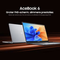 Blackview AceBook 6 Laptop 15,6 inch Full HD - 16 GB RAM - 256 GB + DCM8 15,3" Draagbare Monitor Combinatiepakket, FHD IPS Scherm, 100% sRGB, Dual-band WiFi, Plug & Play, Kantoor Efficiëntie Set (Grijs) — thumbnail 3