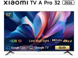 Xiaomi TV A Pro 2026 32 inch (81 cm) - QLED - Smart TV met Google TV - Google Assistant spraakbediening - Dolby Audio & DTS:X - HDMI 2.1 - CI+ slot - Google Cast — thumbnail 1
