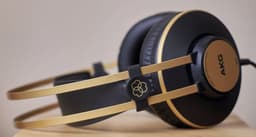 AKG K92 Zwart, Goud Circumaural Hoofdband koptelefoon — thumbnail 12