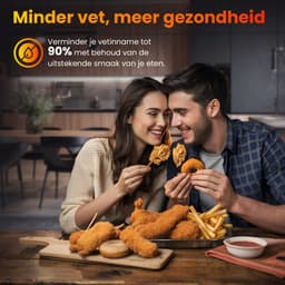 Extralink HOME AIR FRYER 2L EU SJ-200 friteuse Enkel 1000 W Heteluchtfriteuse Zwart — thumbnail 6