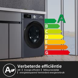 CHiQ CFL100-14586IM3XA - Wasmachine - 10 KG - Space Pro - A-30% - 16 programma's - AI Smart - Stoomwassen & Quick Wash - 12 jaar garantie op motor — thumbnail 17