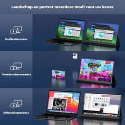 Octav8® Draagbare Monitor - Portable Monitor - Draagbare Scherm - 15.6 Inch - FHD 1080p — thumbnail 2