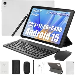 Hotlight C10L - Android 15 Tablet - 10.1 inch - 20(3+17)GB RAM/64GB ROM– 5000mAh - WiFi 6 - 5MP+8MP Camera - Wit — thumbnail 1