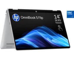 HP OmniBook 5 Flip 14-fp0753nd - 2-in-1 Laptop - Core 5/i5 - 16GB/512GB - 14 inch