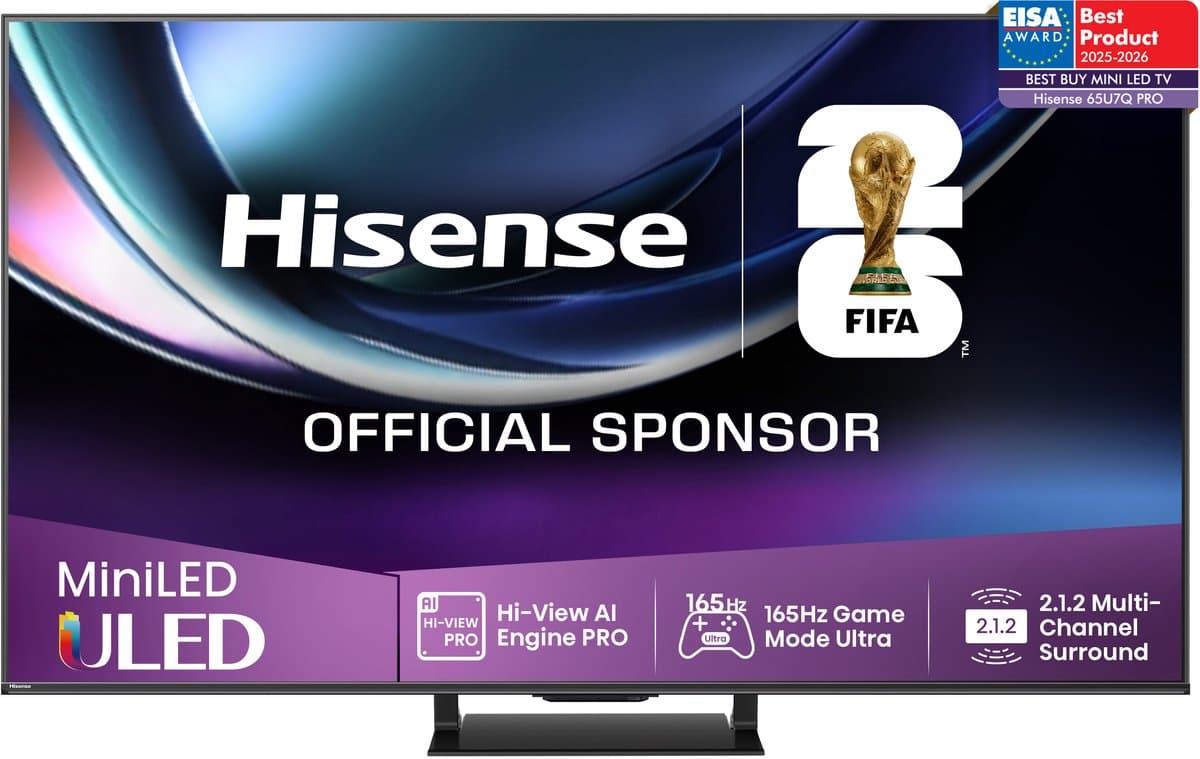 Hisense 75U7Q PRO - 75 inch - 4K MiniLED - 2025 — afbeelding 1
