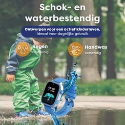 AngelTech Ultra GPS Horloge Kind Met Simkaart 4G – SOS knop – Smartwatch Kinderen – Whatsapp - HD Camera en Videobellen – Smartwatch Kind – GPS Tracker Kind – Smartwatch Kids - Elke polsmaat - Blauw — thumbnail 10