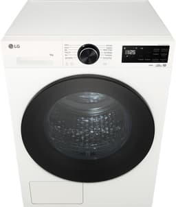 LG RHX5009TWB warmtepompdroger 9 kg met Dual Inverter Heat Pump voor gelijkmatig en energiezuinig drogen - Sensor Dry stopt automatisch bij droog - Zelfreinigende condensor voor duurzaam rendement en ThinQ slimme bediening. Energieklasse B — thumbnail 12