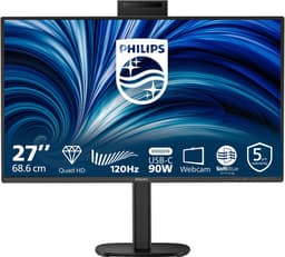 Philips 3000 series 27B2U3601H/00 computer monitor 68,6 cm (27") 2560 x 1440 Pixels Quad HD LCD Zwart — thumbnail 1