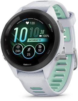 Garmin Forerunner 265S - Sporthorloge met GPS - Geschikt voor hardlopen - 42 mm – Wit — thumbnail 1