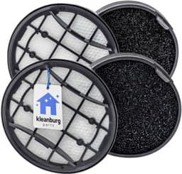 Kleanburg filterset geschikt voor Philips VC7000 en VC8000 serie, vervangt XV1681/01, 2 complete sets, wasbaar, voor XC7053 XC7055 XC7057 XC8055 XC8057 — thumbnail 1