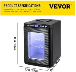 Laboratorium Incubator 25 Liter Koelen en Verwarmen 5-60 °C met Digitaal Display — thumbnail 2
