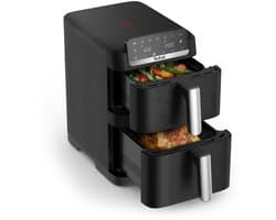 Tefal Easy Fry Crispy Stack EY7528 - Dubbele Airfryer - 10L - 6 automatische programma's - Geschikt voor 6 personen