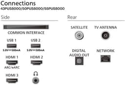 Philips 55PUS8000/12 - 55 inch - 4K LED - 2025 - Smart TV — thumbnail 5