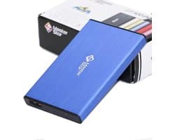 Externe Harde Schijf - Draagbare Opslag - Snelle Data Transfer - Super Speed USB 3.0 - 2.5 Inch - Blauw