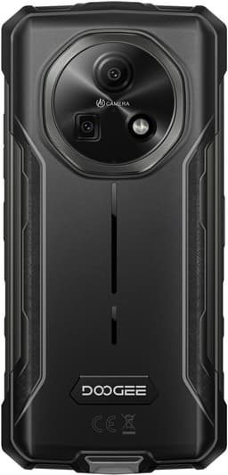 DOOGEE Fire 7 Robuuste Smartphone - IP68/IP69K Outdoor Telefoon - Dual SIM 5G - 16GB RAM - 256GB ROM - 13000mAh 18W - Android 15 - 6,6 inch - 64MP AI-camera - NFC, GPS, OTG - Zwart — thumbnail 3