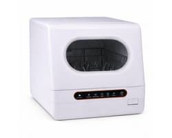 SwayTosh Mini Vaatwasser DTX-4 – 2026 – Mini Afwasmachine Vrijstaand – Met Waterreservoir – Washing Machine – Vrijstaande Vaatwasser – Dishwasher – Kleine Vaatwasser – Vaatwasmachine