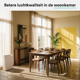 Rolfstone Air Balance Ultra Luchtreiniger – HEPA 13 + koolstoffilter – CADR 660 m³/u – Voor ruimtes tot 144 m² – Vermindert stof en pollen – Fluisterstil – 3 standen + slaapstand + automatische stand – Luchtkwaliteitsindicator — thumbnail 8