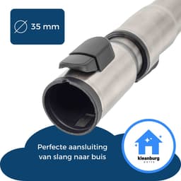 Telescoopbuis en Pistoolgreep geschikt voor Miele C1, C2, C3, Guard & Boost series - Gelijk aan model: 10275580 / 9442601 / 5269091 - met klikvergrendeling — thumbnail 3