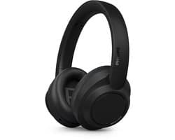 PHILIPS TAH6509 Ruionderdrukkende Over-Ear Wireless Bluetooth Headphones - Superieure gesprekskwaliteit, Geschikt voor Voice Assistant met tot 45 uur muziekafspeeltijd - Zwart Zwart