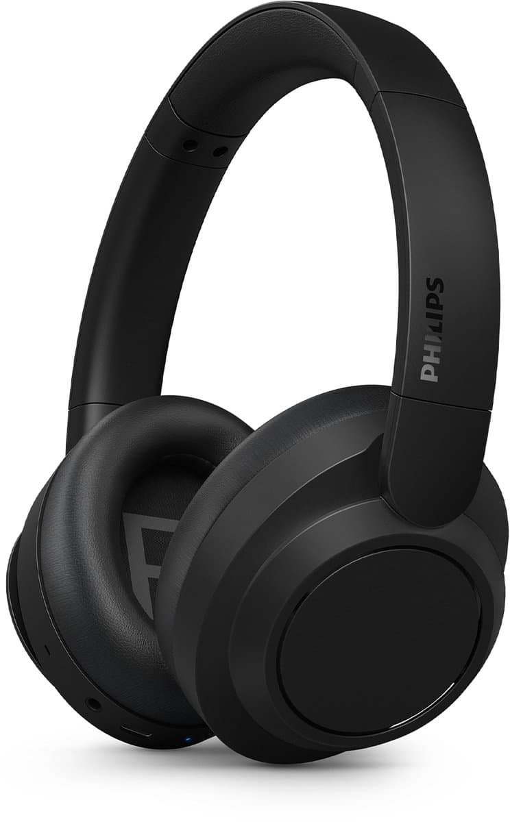 PHILIPS TAH6509 Ruionderdrukkende Over-Ear Wireless Bluetooth Headphones - Superieure gesprekskwaliteit, Geschikt voor Voice Assistant met tot 45 uur muziekafspeeltijd - Zwart Zwart — afbeelding 1